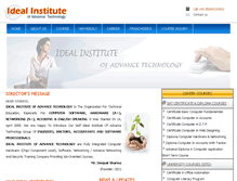 Tablet Screenshot of idealinstitute.net